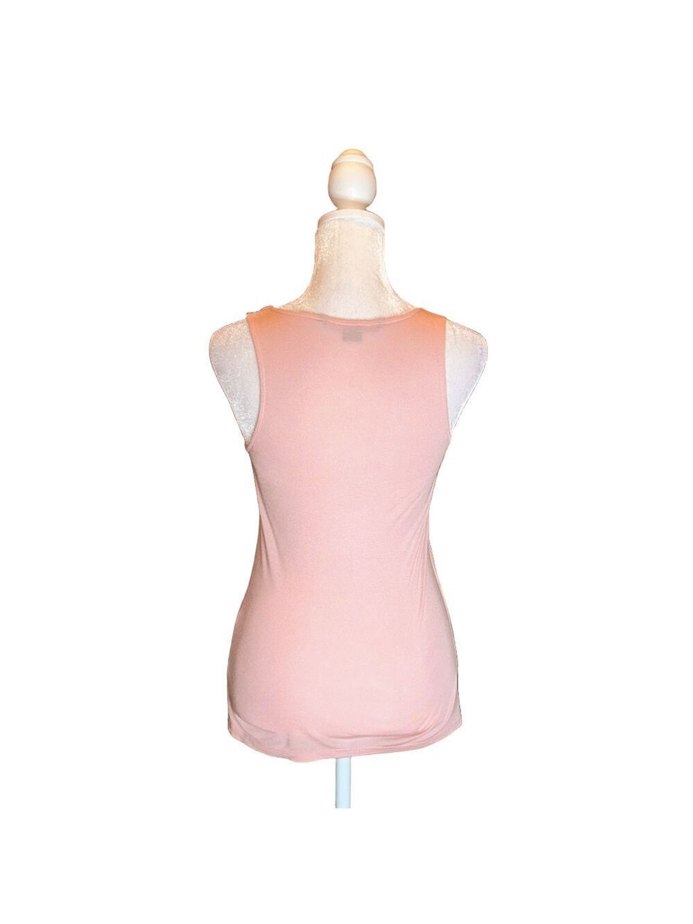 A/X ARMANI EXCHANGE Precious Peach Flowing Tank Top Size XS - Picture 5 of 10